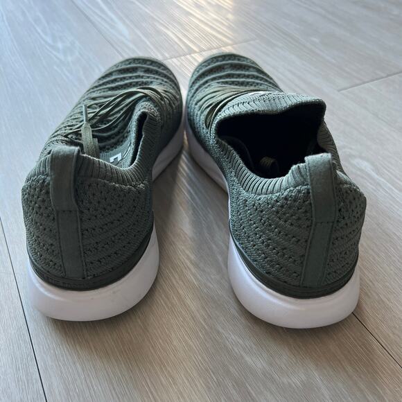 APL Techloom Wave Mens Knit Athletic Sneakers Green Size 7 1020XC - Picture 6 of 16